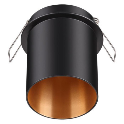 Novotech 370433 SPOT NT19 281 черный Встраиваемый светильник IP20 GU10 50W 220V BUTT