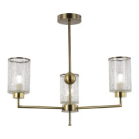 ST LUCE SLE1046-302-03 Светильник потолочный Бронза/Прозрачный E27 3*60W