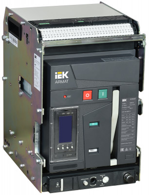 ARMAT AR-A2N TT08 3P W HR/VR Выключатель автомат. с акс. IEK, AR-ACB-3VA-066-0800A-TTCF