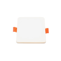 Denkirs DK4603-DW Встраиваемый светильник, IP 20, 9 Вт, LED 4000, белый, пластик