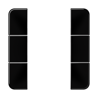 комплект накладок 3гр черный, CD503TSASW