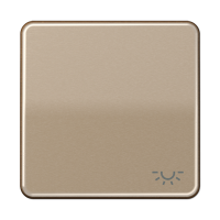 Клавиша с символом "освещение"; золотая бронза, CD590LGB