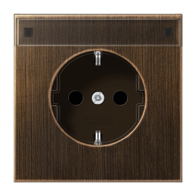 Штепсельная розетка SCHUKO 16A 250V~ с защитой от детей, ME1520KINAAT