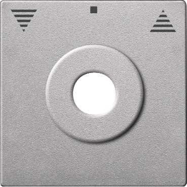 SM Накладка на мех-зм выключателя с ключом для жалюзи с маркировк. вверх/вниз, алюм.