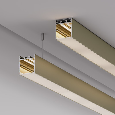 Профиль SL-LINE-3638-LW-2000 ANOD OLIVE GREY (Arlight, Алюминий), 038432