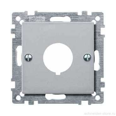 SM Накладка с отверстием  ? 22,5 мм для разл. приборов, винт. крепл., алюм.