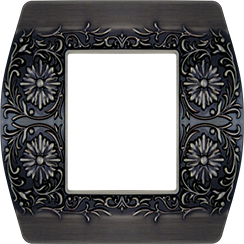 FD01421AS Fede San Remo Рамка 1-ная, Antique Silver