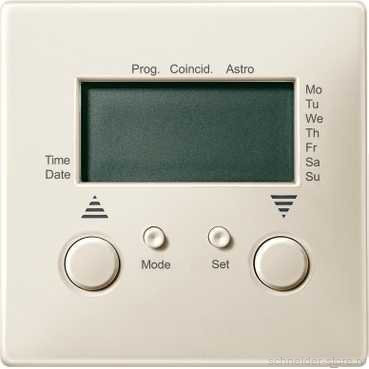 SD Таймер электронн. недельный с входом для датчика, беж.