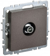 BRITE Роз. TV проходная РТВ10-0-БрТБ бр. IEK, BR-A10-P-K45