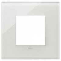 Vimar Накладка на 2 модуля, белый латте, 22642.71