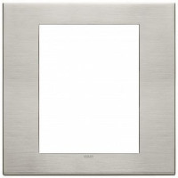 Vimar Накладка на 8 модулей, никель матовый, 22668.11