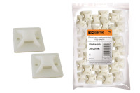 Площадка самоклеющаяся 20х20 под хомуты (100шт) TDM Electric, SQ0516-0001