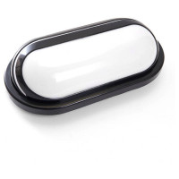 Светильник светодиодный пылевлагозащищённый, 15W, 1150Lm, 4000K, в пластиковом корпусе, IP65,черный AL3011, Feron 41466