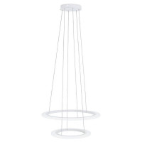 39273 Светодиод. подвес PENAFORTE с димм., 42,5W(LED), ?600, H1500, алюминий, белый/акрил, белый