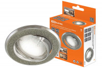 Светильник встраиваемый поворотный СВ 02-06 MR16 50Вт G5.3 серебряный блеск/хром TDM Electric, SQ0359-0036