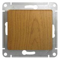 GLOSSA 1-клавишный ВЫКЛЮЧАТЕЛЬ, сх.1, 10АХ, механизм, ДЕРЕВО ДУБ GLOSSA 1-клавишный ВЫКЛЮЧАТЕЛЬ, сх.1, 10АХ, механизм, ДЕРЕВО ДУБ
