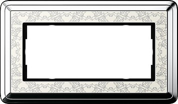 1002683 Gira Двойная рамка без перегородки