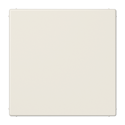 Крышка без отверстий, фиксация защёлкиванием, для произвольных вырезов (либо использование в качестве заглушки), возможно IP44; термопласт; слоновая кость; LS990, LS994B