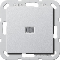 283426 Gira Выключатель двухполюсный "Британский стандарт" с подсветкой 20А