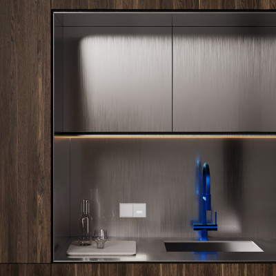 Накладка для подсветки светодиодной, S70 (серый), VLS002316