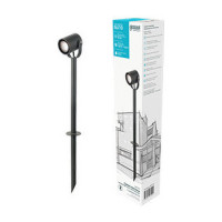 Светильник садово-парковый Gauss Sonata ландшафтный грунтовой, 35W, GU10, 90*70*470мм, 170-240V / 50Hz, IP54 (1/8), GD155