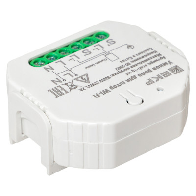 Умное реле для штор в подрозетник Wi-Fi EKF Connect, scsh-1g-wf