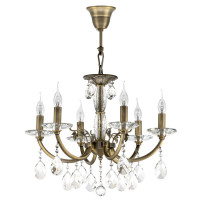 Lightstar 694061 (MD600006/6)  Люстра STREGARO 6х60W E14 БРОНЗА (в комплекте)