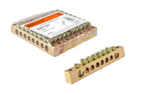 Шина "N" нулевая 6х9мм 8/2 (8групп/крепеж по краям) TDM Electric, SQ0801-0001 Шина "N" нулевая 6х9мм 8/2 (8групп/крепеж по краям) TDM Electric, SQ0801-0001