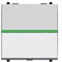 N2201.5 AN - Механизм 1-клавишного 1-полюсного выключателя с клавишей с контрольной подсветкой, 2-модульный, серия Zenit, цвет антрацит - 2CLA220150N1801 N2201.5 AN - Механизм 1-клавишного 1-полюсного выключателя с клавишей с контрольной подсветкой, 2-модульный, серия Zenit, цвет антрацит - 2CLA220150N1801