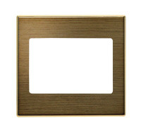 8557.1 OE - Накладка для механизма аудиоразъёма/коннектора, серия SKY, цвет античная латунь - 2CLA855710A1201 8557.1 OE - Накладка для механизма аудиоразъёма/коннектора, серия SKY, цвет античная латунь - 2CLA855710A1201