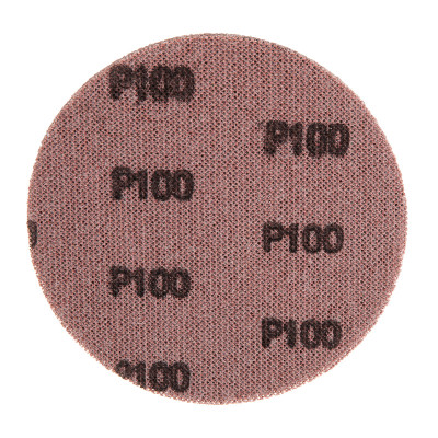 Диск шлифовальный на сетчатой основе 125 мм, Р100, 5 шт Kranz, KR-90-0042