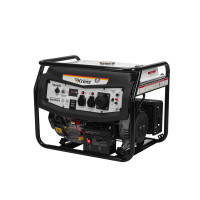 Генератор бензиновый KR5500EA, 5,5кВт, 230В, 25л, коннектор автоматики, электростартер KRANZ, KR-16-1135