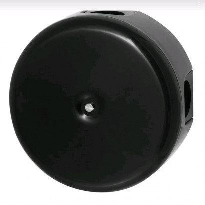 Bironi Распределительная коробка 110мм, пластик, цвет Черный (4 кабельных ввода в комплекте), B1-522-23-K