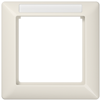 Рамка 1-кратная для вертикальной и горизонтальной установки; термопласт, AS581BFINA Рамка 1-кратная для вертикальной и горизонтальной установки; термопласт, AS581BFINA