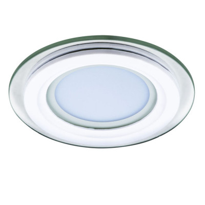 Lightstar 212030 Светильник ACRI CYL LED 6W 480LM БЕЛЫЙ/ПРОЗРАЧНЫЙ 4000K (в комплекте)