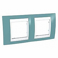 UnicaCh Рамка 2-ная горизонт., синий/бел.