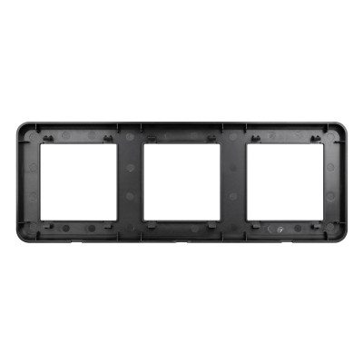 043784 - Рамка пластиковая FRM-VERSA-PL-3-BK (Arlight, -)