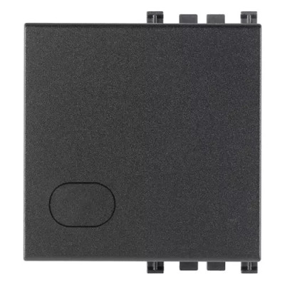 Vimar Клавиша на 2 модуля персонализируемая, серая, 19032