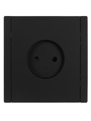 FORTE&PIANO Роз. без з/к с з/ш в/к 10А FP117 чер. IEK, FP-R13-10-K02