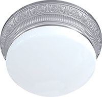 FD1082SCB Fede MILANO Светильник потолочный с плафоном , Bright Chrome