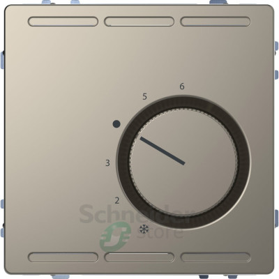 D-Life Терморегулятор в сборе, с переключающим контактом 24 В, никель