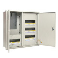 Щит учетно-распред, встраиваемый ЩУРв 3/48 двухдверный (620х660х165) IP31 EKF PROxima