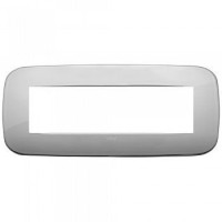 19687.28 - Vimar Накладка ROUND на 7 модулей хром