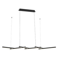 ST LUCE SL394.403.06 Люстра подвесная ST-Luce Черный/Белый LED 6*14W 4000K