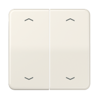 Клавиши для сдвоенной кнопки BCU; слоновая кость, CD595MP