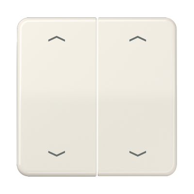 Клавиши для сдвоенной кнопки BCU; слоновая кость, CD595MP