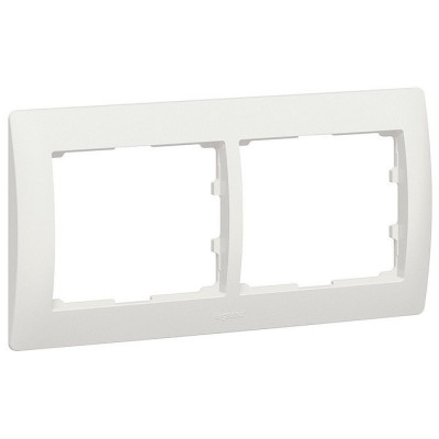 771502 - Рамка - Galea Life - 2 поста - горизонтальный монтаж - Pearl, Legrand