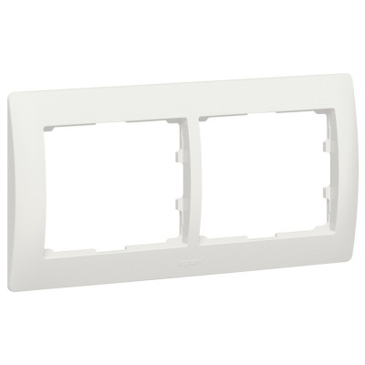 771502 - Рамка - Galea Life - 2 поста - горизонтальный монтаж - Pearl, Legrand