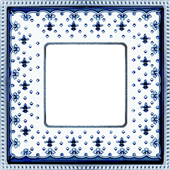 FD01471NECB Fede Belle Epoque Porcelain Рамка 1-ная, Black Lys-Bright Chrome