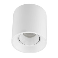 Denkirs DK3090-WH Светильник накладной IP 20, 10 Вт, GU5.3, LED, белый/белый, пластик
